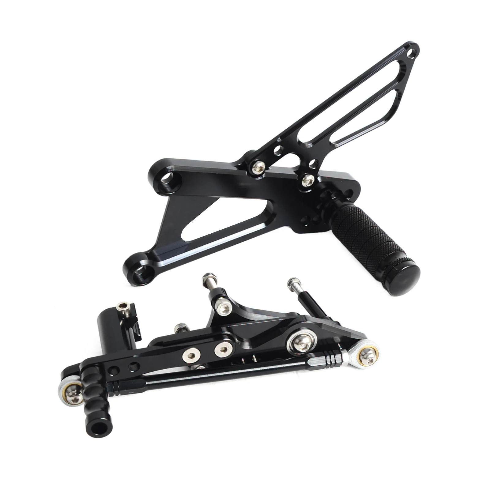 For Triumph Daytona 675 2006-2012 2007 2008 2009 2010 2011 Motorcycle Adjustable Rearsets Footrests Footpegs Shift Rod