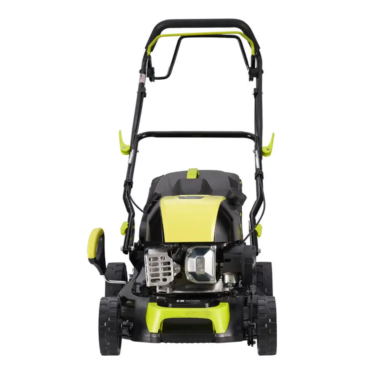 High-Power 173cc Four Stroke Self-Propelled Industrial Grade Lawn Mower Manual Push Model 4000W 100L for DIY Users CE