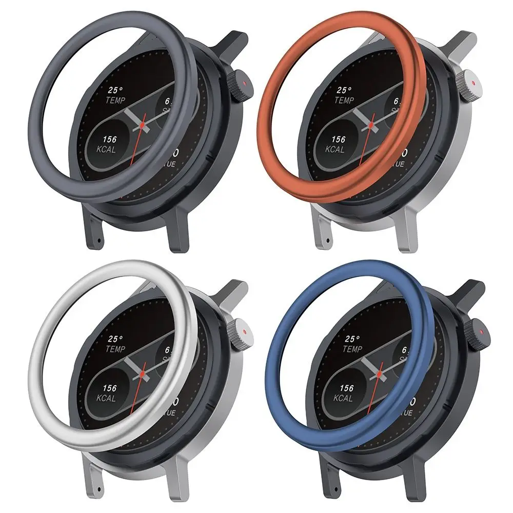 Roestvrij stalen metalen bezelring Antikras Decoratieve horlogekast Cover Vervanging Beschermend voor CMF Watch Pro 2