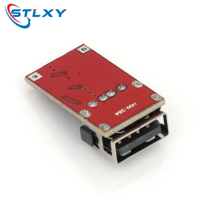 Bild 4: Hochwertiges 6-20V 12V/24V zu 5V 3A Auto-USB-Lademodul DC Buck Step-Down-Konverter 12V 5V Stromversorgungsmodul