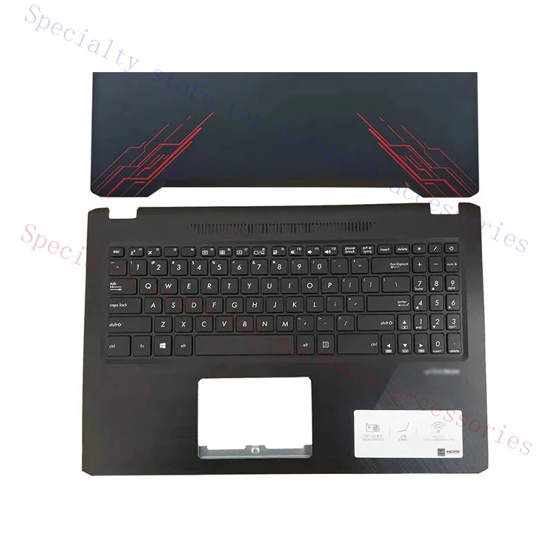Оригинальная задняя крышка/подставка для рук/нижний корпус для ASUS YX570 X570 YX570Z YX570ZD YX570UD (класс ААА+)