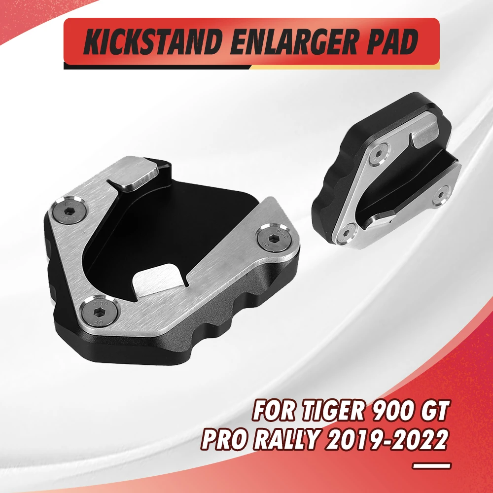 

FOR TIGER 900 GT Pro Tiger900 Rally 2019 2020 2021 2022 Motorcycle Side Stand Foot Enlarger Plate Pad Kickstand Support Pad