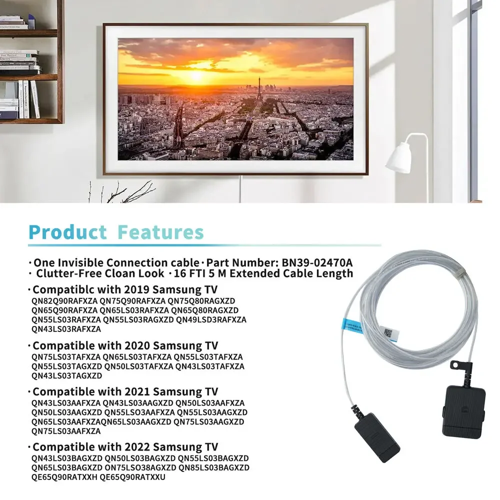 Совершенно новый кабель BN39-02470A для Samsung One Invisible Connect для QLED RU Series 5M