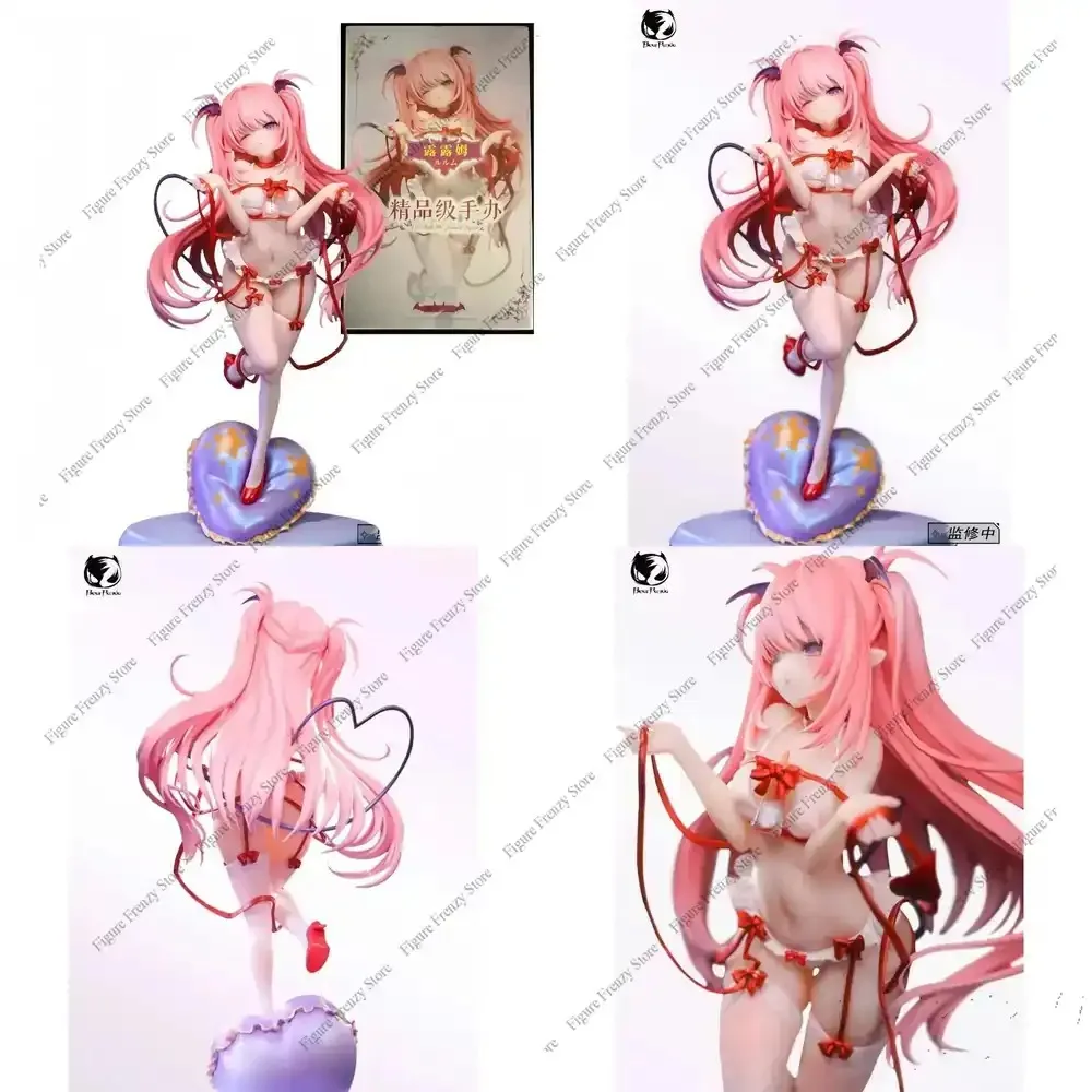 

Special Offer 25cm Bear Panda Succubus Lulumu Tamano Kedama Chasing Eyes PVC Sexy Action Figure for Mol Toys Collection
