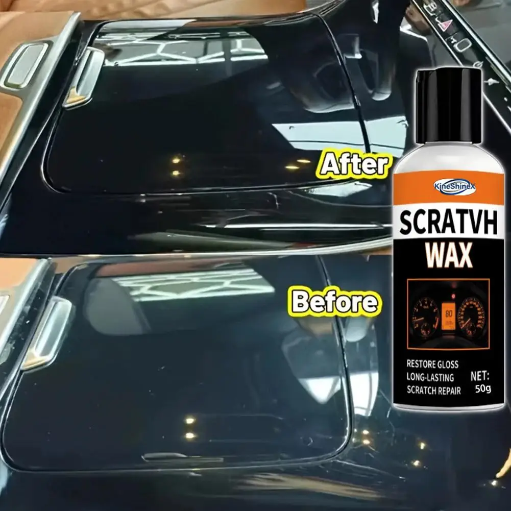 50g Car Dashboard Screen Scratch Repair Wax Scratch Remover Paste for Automotive Instrument Panels Touch Screens Restore Clarity