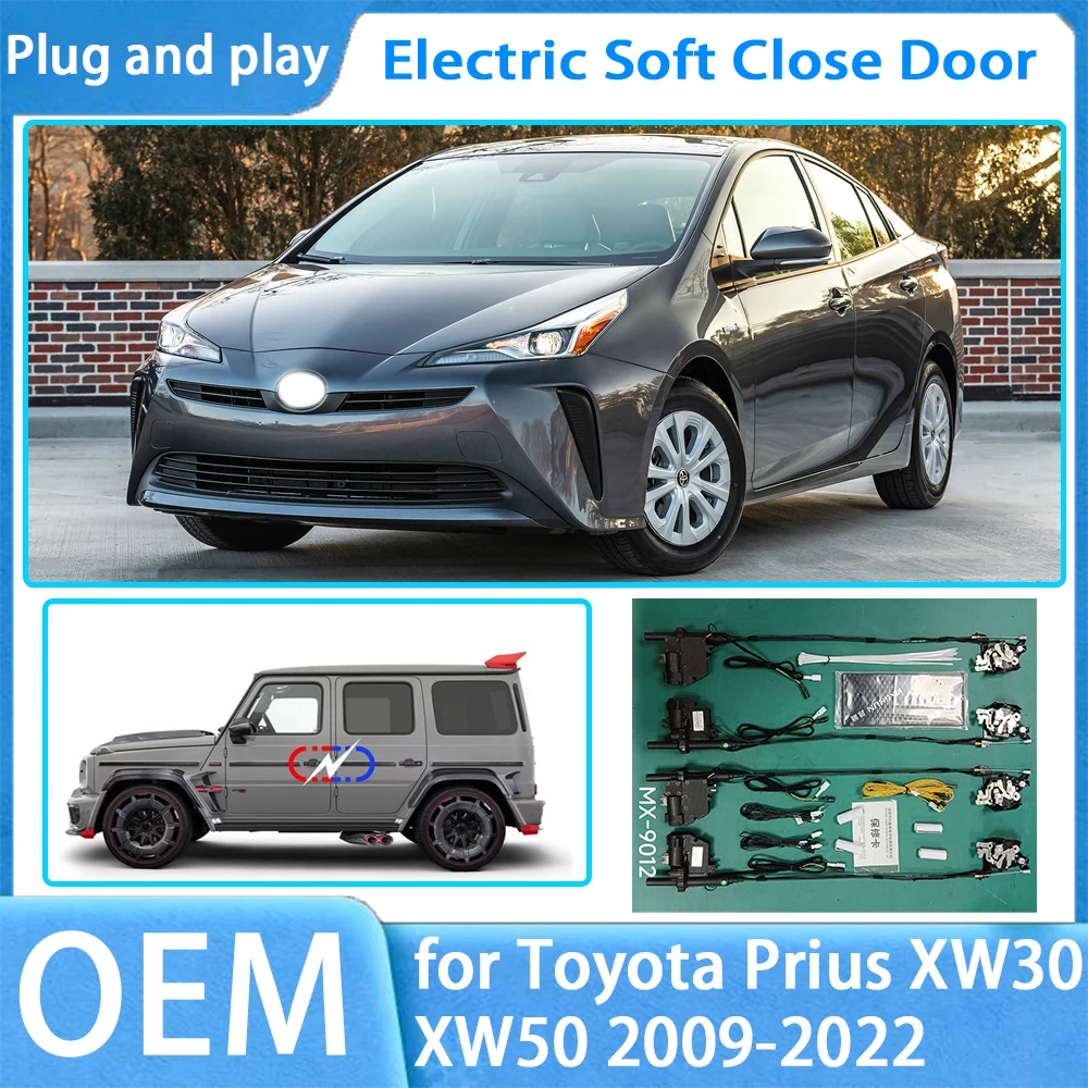 

for Toyota Prius XW30 XW50 2009-2022 OEM Car Soft Close Door System Automatic Electric Auto Pull Power Latch Power Closing