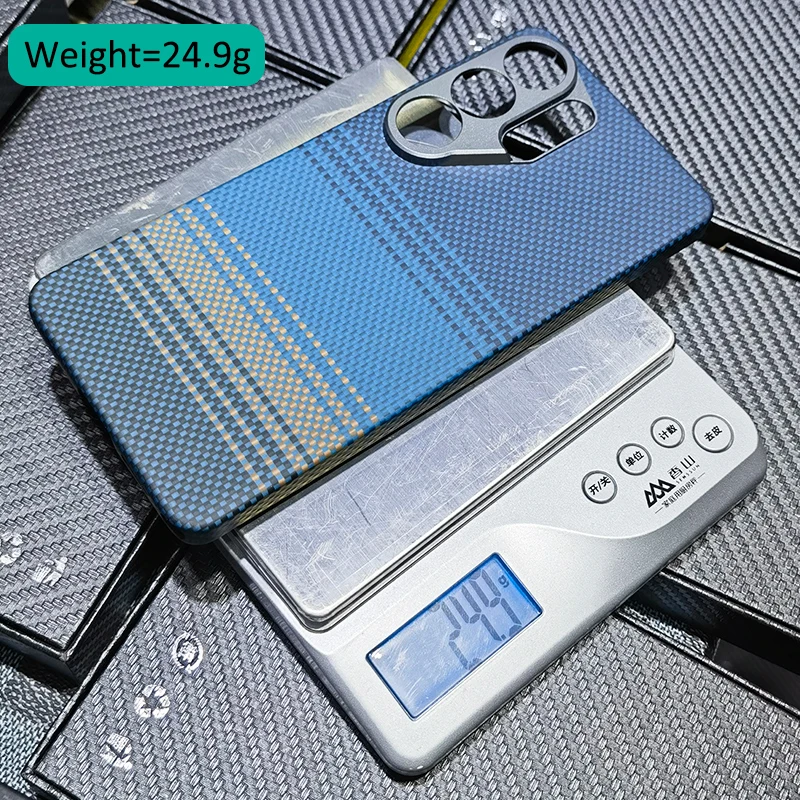 

For Samsung Galaxy S26 Ultra Real Genuine Carbon Fiber Aramid Magnetic Case For Galaxy S26 Ultra Magsafe Magnets Shell