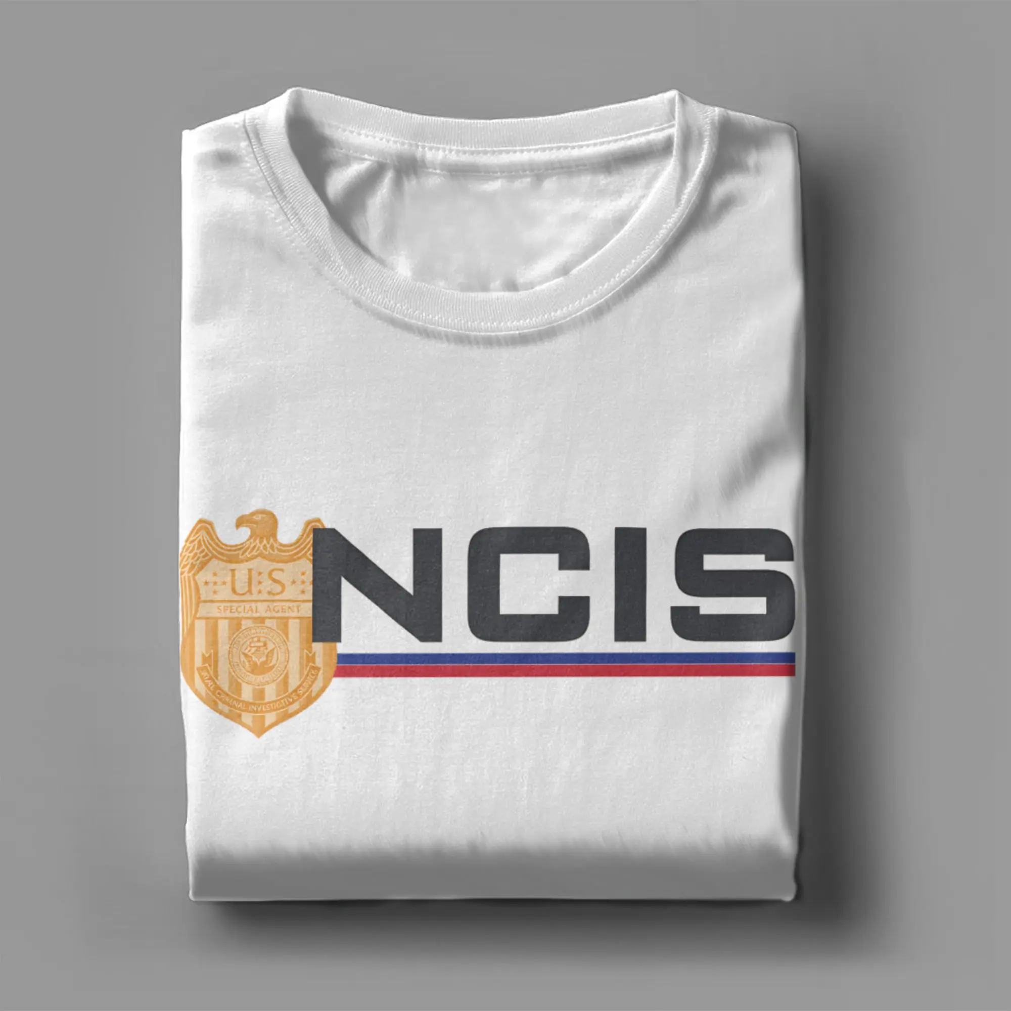 NCIS Naval Criminal Investigative Service T Shirt Summer Cotton T-Shirts For Man Custom DIY Tee Shirt Short Sleeves Y2K Clothes