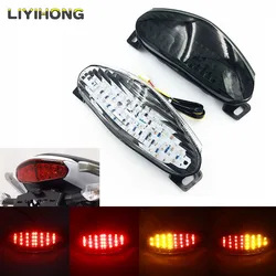 For KAWASAKI ER-6N ER-6F 2009-2011 NINJA 650R 400R ER4N Rear Tail Light Brake Turn Signals Integrated LED Light Motorcycle light