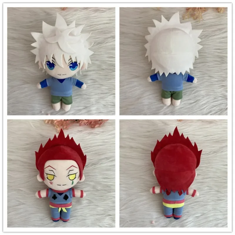 New 20cm Animation Peripheral Hunter Killua Little Jessie Doll Plush Toy Doll Children's Birthday Gift Christmas Gift