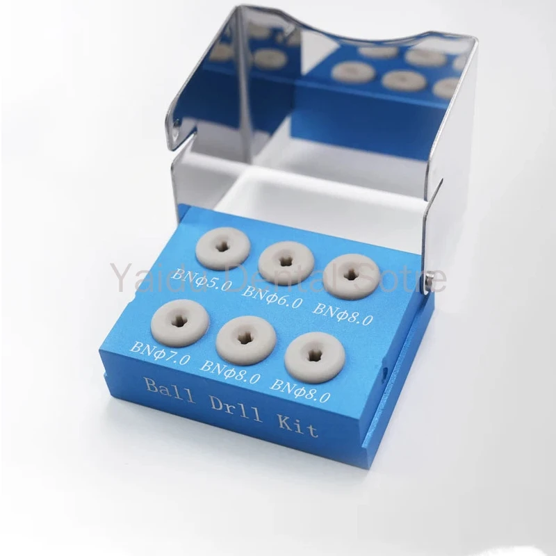 1 Set Diamond Drill for Dental Implants External Lift Maxillary Sinus Lift Ball Drill Open Window No Membrane Injury