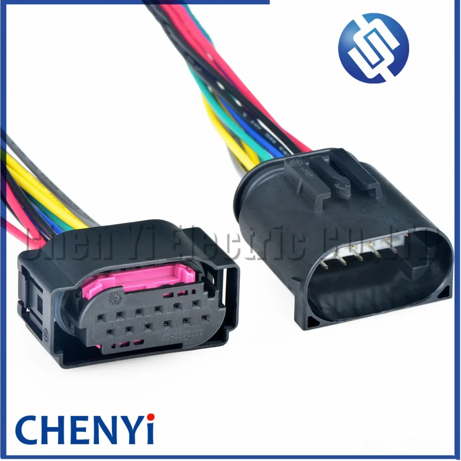 12-polige Kfz-Steckverbinder Spurassistent LCA Lenksensor Rückfahrradar Kabelbaum Stecker 1534151-1 1534152-1