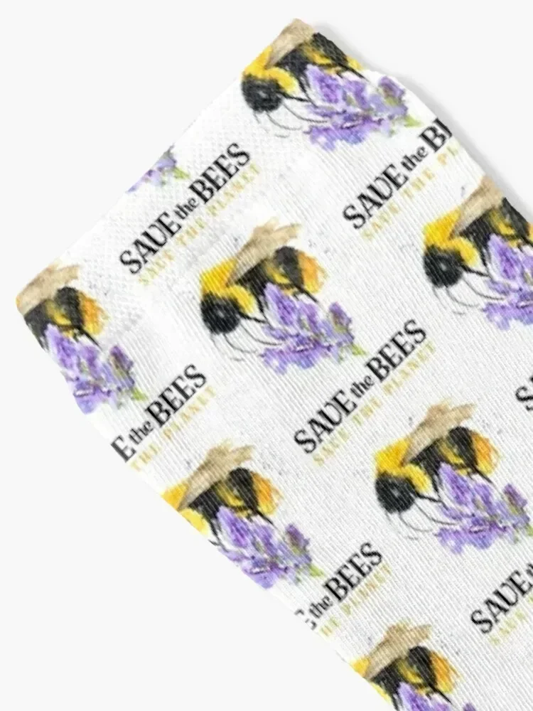 Save the Bees Socks Crossfit aesthetic Stockings man cycling Man Socks Women's