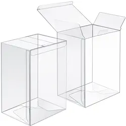 Protectors Case Apply for Funko- 4 Inch-Pop Vinyl Figures,Crystal Clear Protector Box,Heavy Duty Display Box with Locking Tab