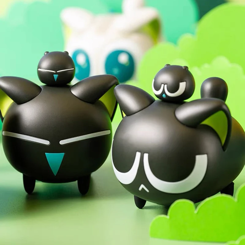 Luo Xiaohei Wandering Series Mobile Blind Box Cute Cat Expression Pack Doll Trendy Toy Mystery Box Collectable Toy Gift