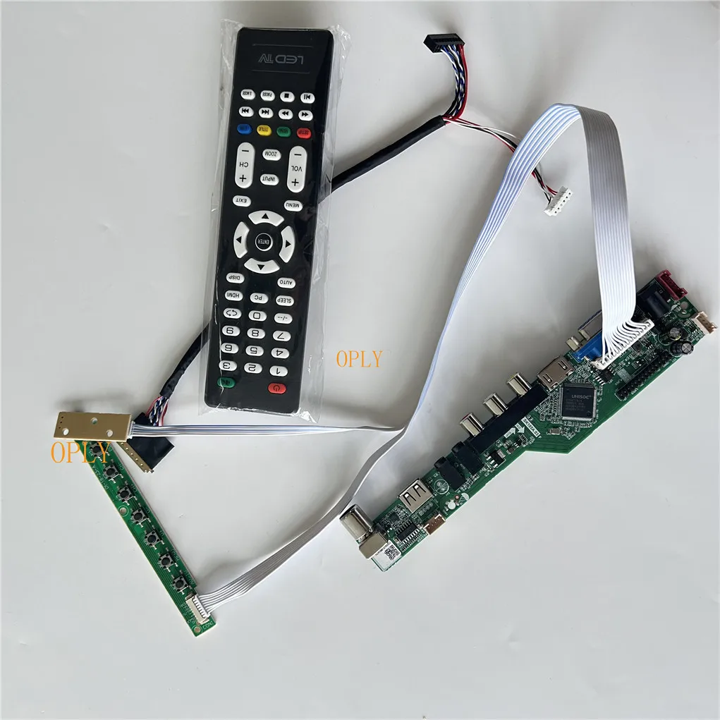 HDMI-compatible TV Controller board kit ofr B140XTN02 B140XTN03 B140XTN02.3 1366x768 14