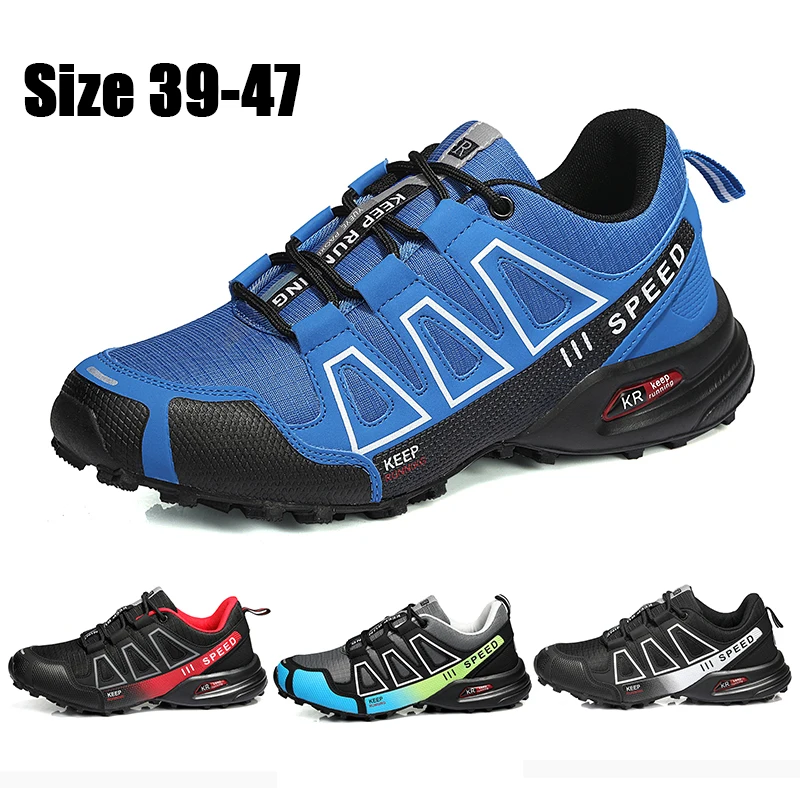 New Men's Boots Outdoor Hiking Sports Boots Men's Lightweight Comfortable And Breathable Casual Sports Shoes Size 39-47 Men's