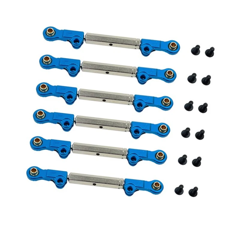 ترقية معدنية للتحكم عن بعد سيارة قابل للتعديل سحب قضيب صالح لإصدار MJX 1/10 10208 V2