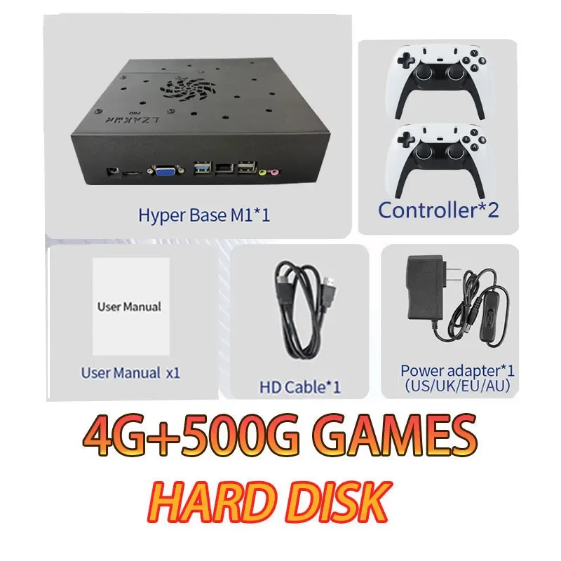 8G Ram 2T Rom Nieuwe Upgrade Retro Gaming Apparaat 70000 + Games voor Wii 260 PS2 DC PSP GAMECUBE 2T Geladen X8 Pro Console Windows 11