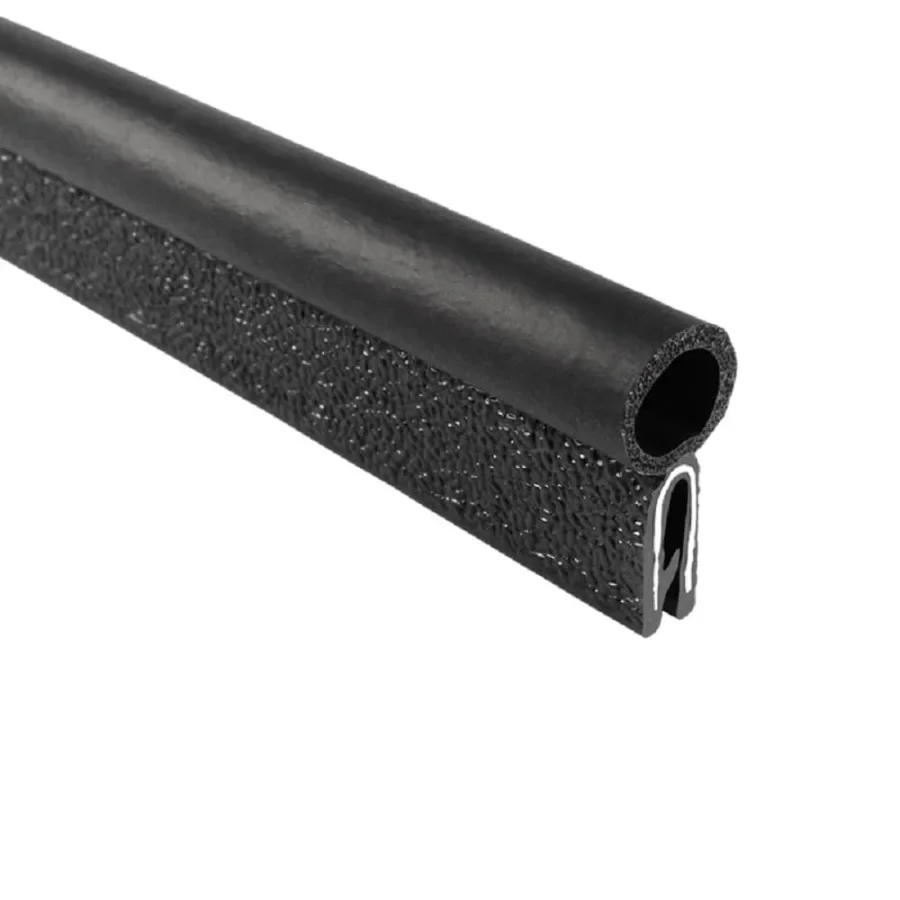 

Trim Seal with Top Bulb for 1 16 Edge and 7 16 Bulb Diameter 25Foot Length PVC Plastic Trim with EPDM Rubber Seal Easy to Insta