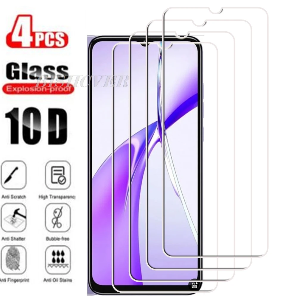 4Pcs Tempered Glass FOR Oukitel C57 Pro 6.52