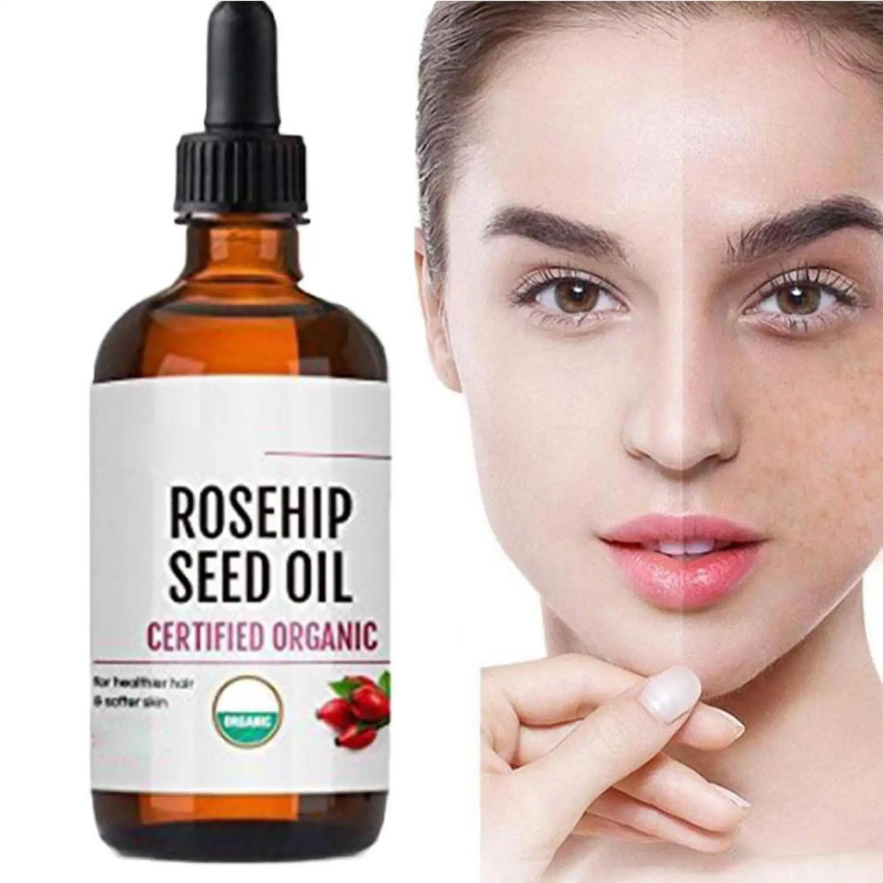 Moisturizing Rosehip Oil Oil Massage Skin Care Plant Essential Oil Moisturizing Whitening Essential Oil