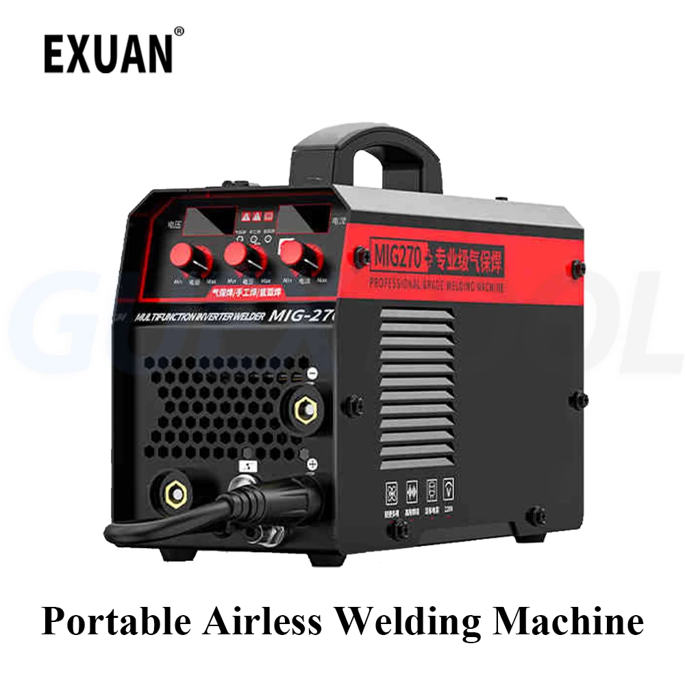 Portable Dual Voltage Intelligent Welding Machine Without Gas Protection Carbon Dioxide Protected Argon Arc Welding Machine