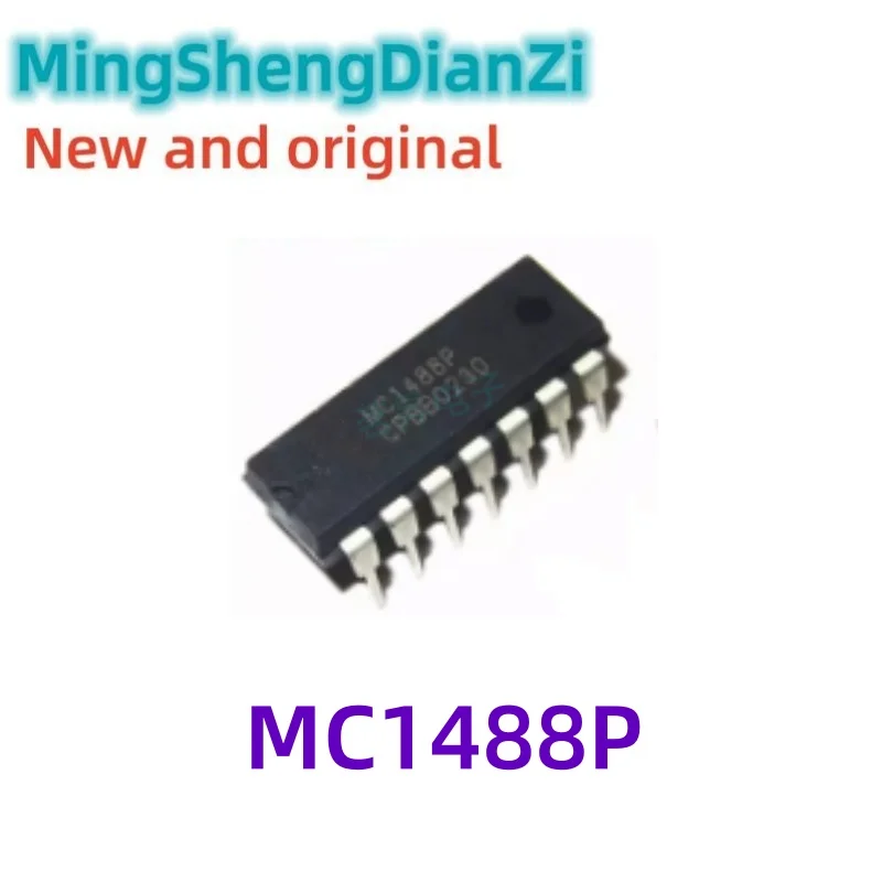 2PCS MC1488P DS1488N DIP14 inline RS232C four wire driver