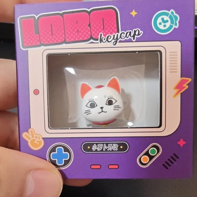 

In Stock Keycap Dan Da Dang Turbo Granny Artisan Keycap Resin Custom Anime Keycap For Mechanical Keyboard Birthday Presents