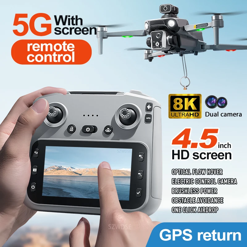 K19 Max Gps Drone 8… - image