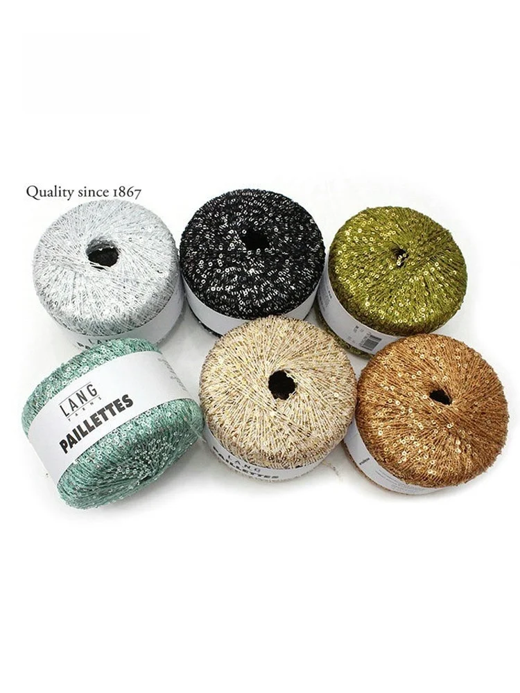 lang-paillettes-レーザー光沢のあるスパンコール-25-グラム-2-メートル糸-diy-ニットアクセサリー衣類やファッションアクセサリー用