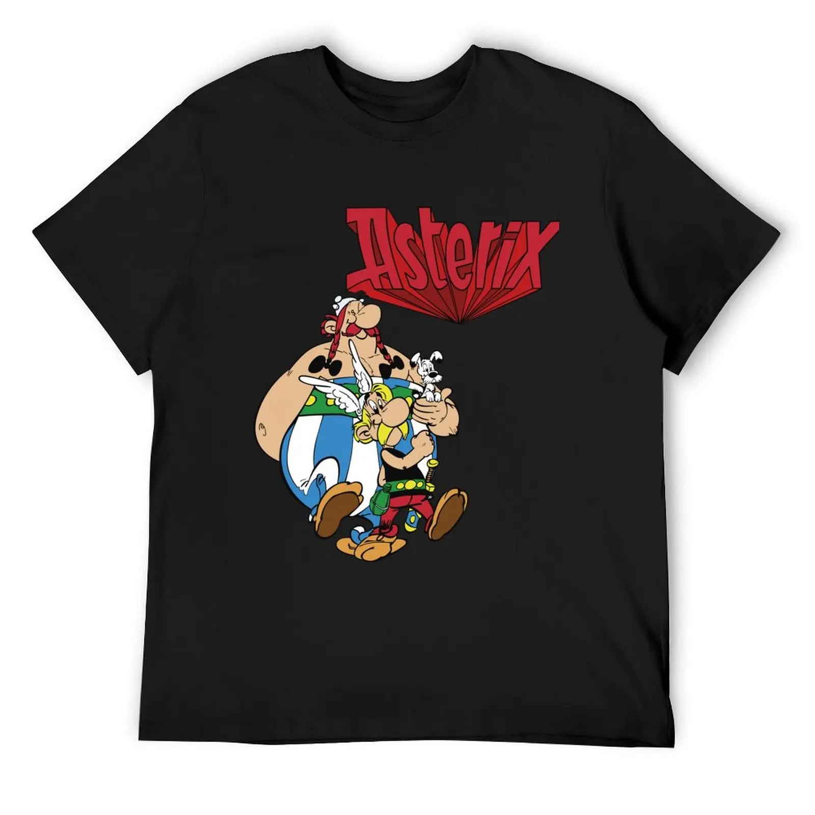 

Printed Gallic Adventures: Classic Video Game Asterix Printed Products T-Shirt kawaii clothes cotton graphic tees men t shirt