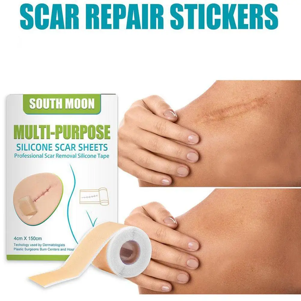 Ew Waterproof Surgery-Scar Removal Silicone Gel Sheet Therapy Patch Sticker Tape For Acne Trauma Burn Skin Repair-Treatmen