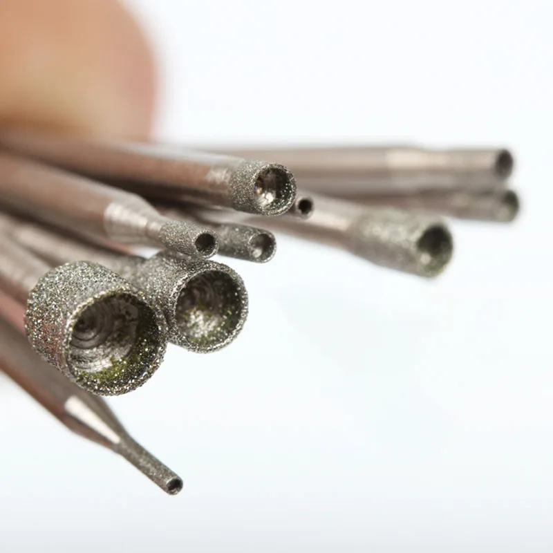 Broca de moagem com agulha de sucção, 1mm a 6mm, broca para diamante, 2.35mm