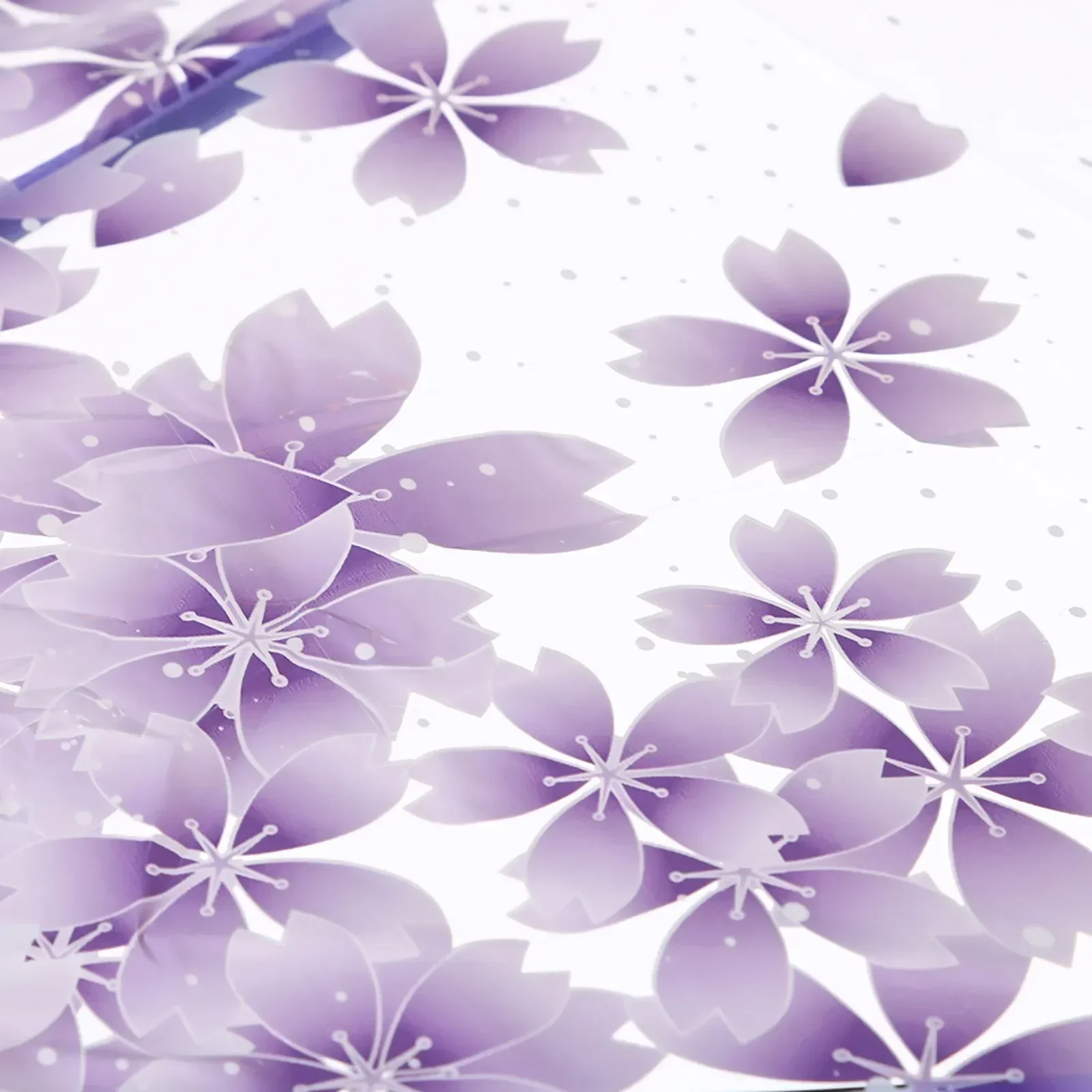 Kreative Hand Bewegung Transparent Männlich Weiblich Regenschirm Kirschblüte Stil Personalisierte Paar Student Klar Strand Regenschirm – Detail 19