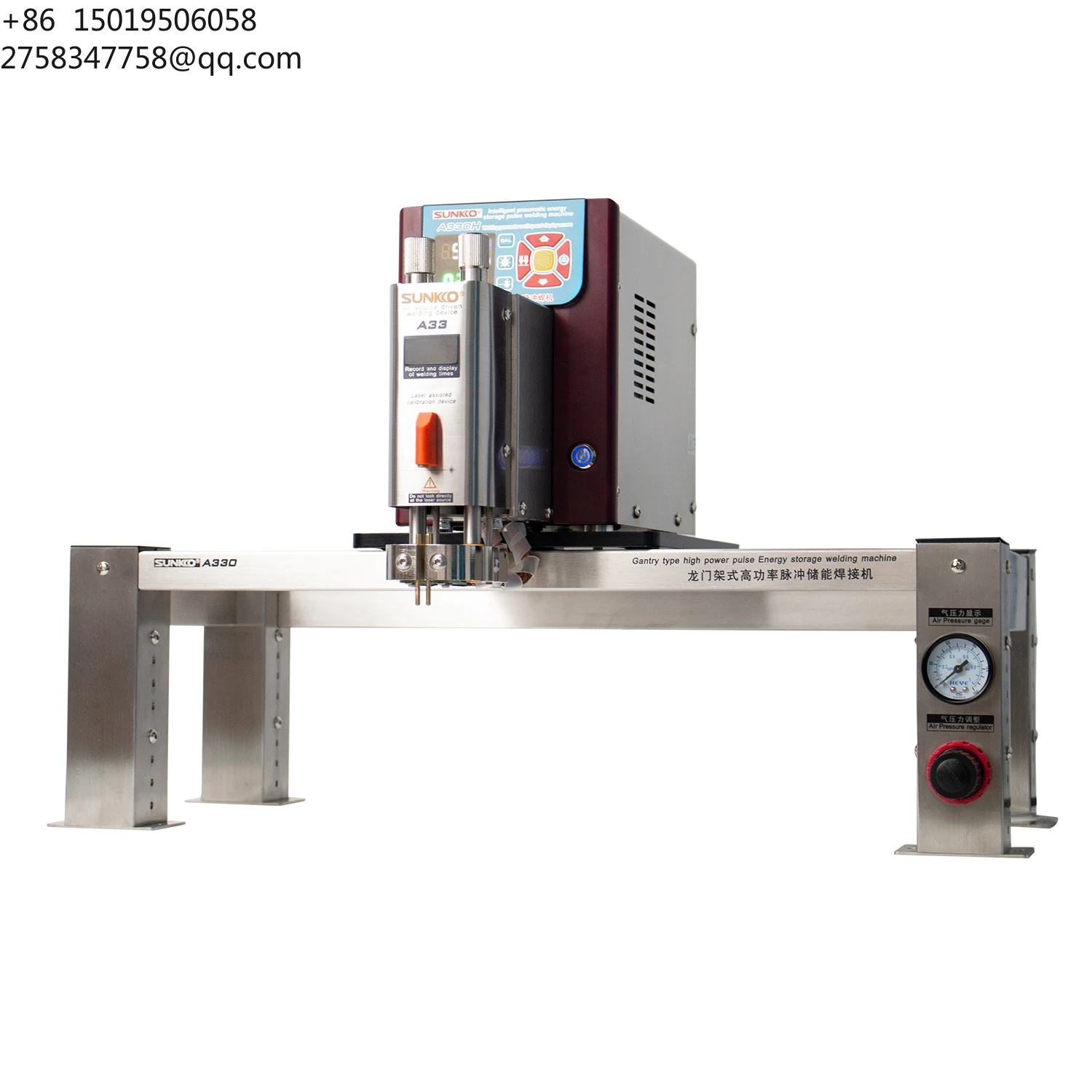 Lithium Battery Pack Spot Welding Machine 42KW A330H Large Gantry Type Battery Cell Spot Welder