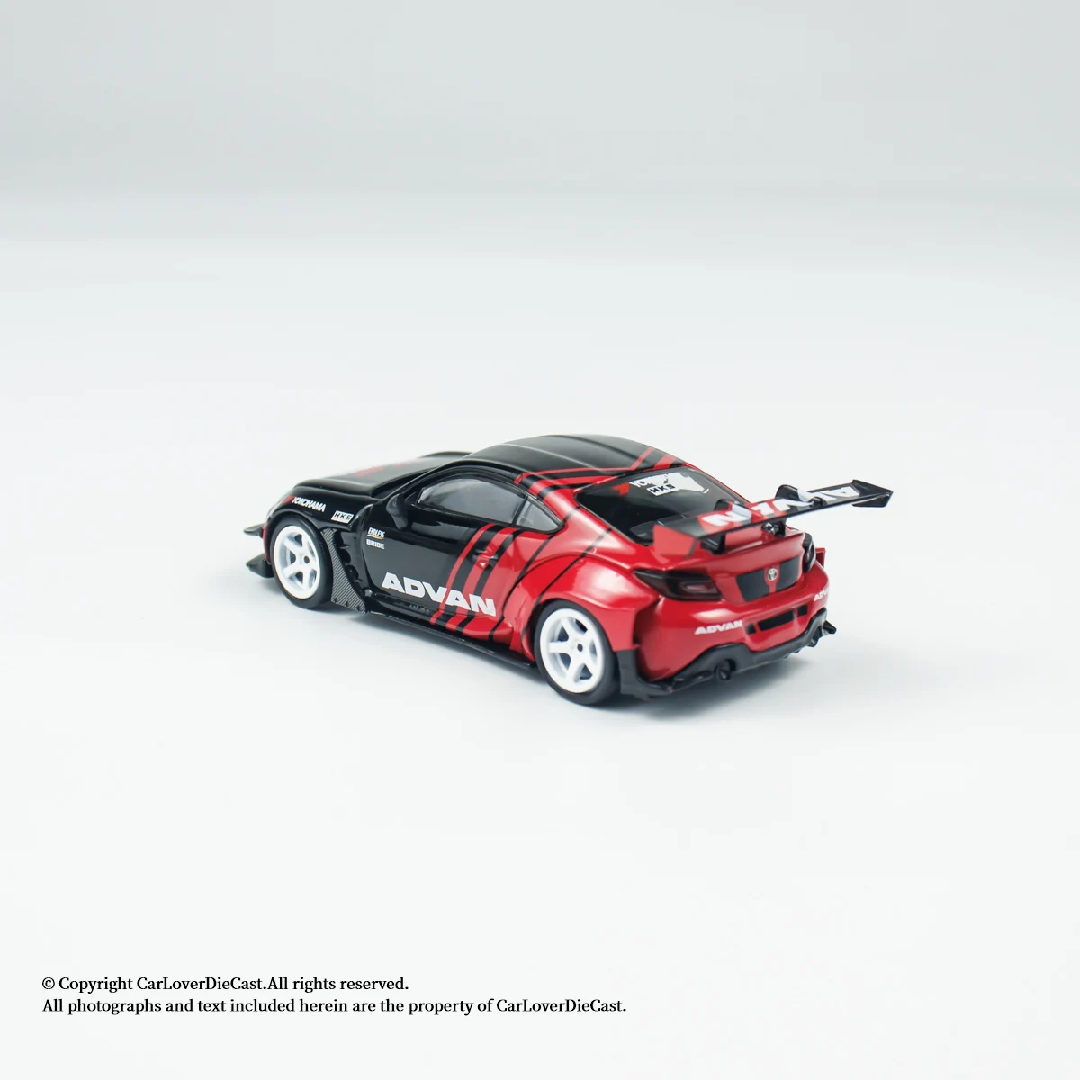 MINIGT 1:64 Toyota GR86 HKS TYPE R ADVAN 2022 Tokyo Auto Salon Alloy Premium Diecast Vehicle Model Collectible Display Piece - Image 6