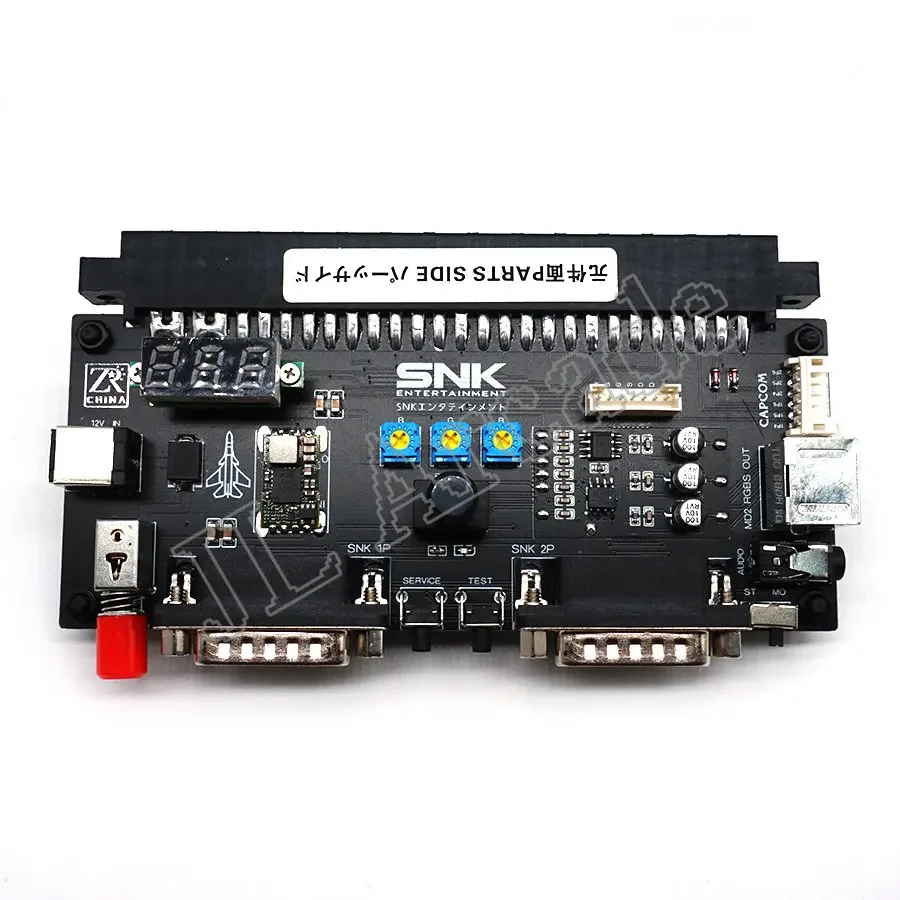 JAMMA CBOX To DB15 Conversion Board, Joypad Converter for SuperGun, Retro Arcade Base Board, SNK, IGS, Pandora Box, 12V