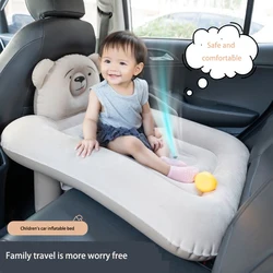 Portable Toddler Travel Car Mounted Bed Lnflatable Travel Car Bed Portable Toddler Travel Plane Bed Sleeping Pad For Car