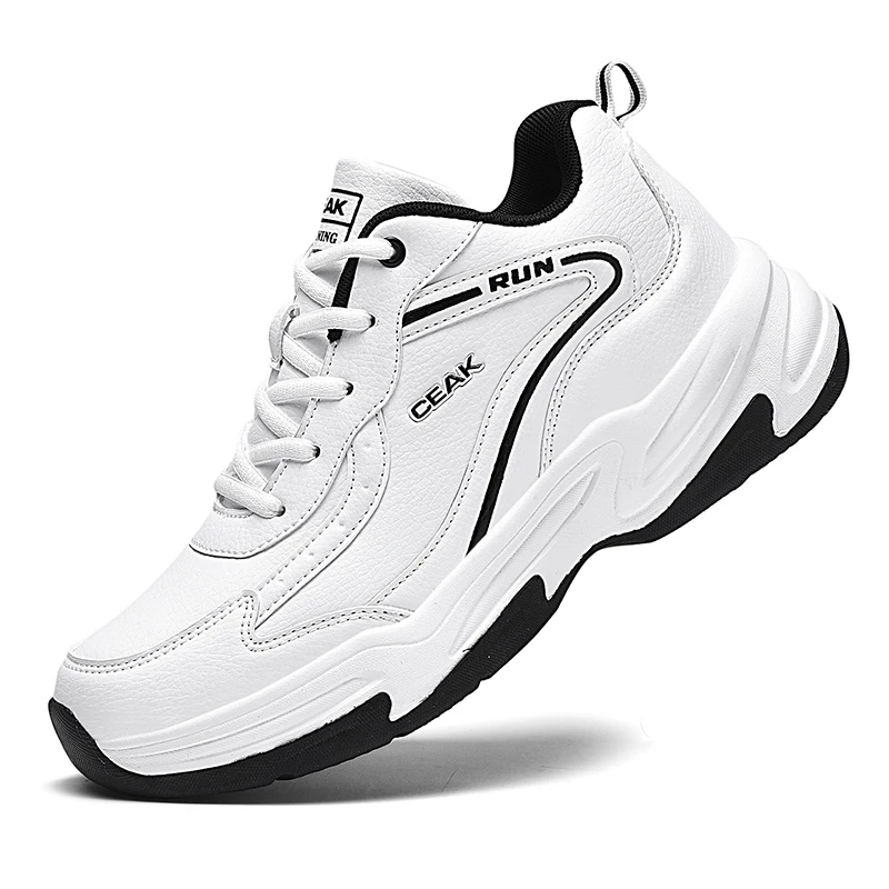 

Новые мужские кроссовки из микрофибры, спортивная обувь на шнуровке, мужская уличная спортивная обувь для бега, ходьбы, Zapatillas Hombre