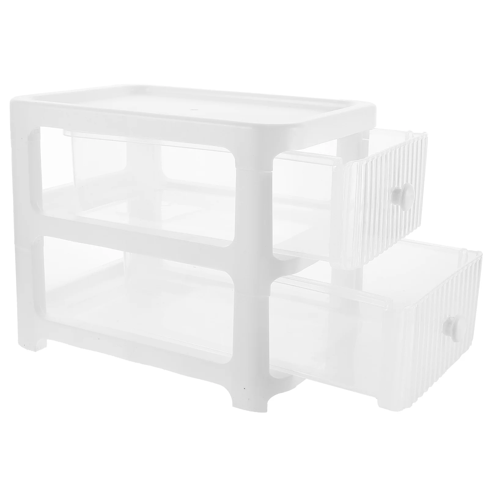 

Make up Drawer Storage Box Student Jewelry Organizer Plastic Stationary Organiser Drawers for Desk