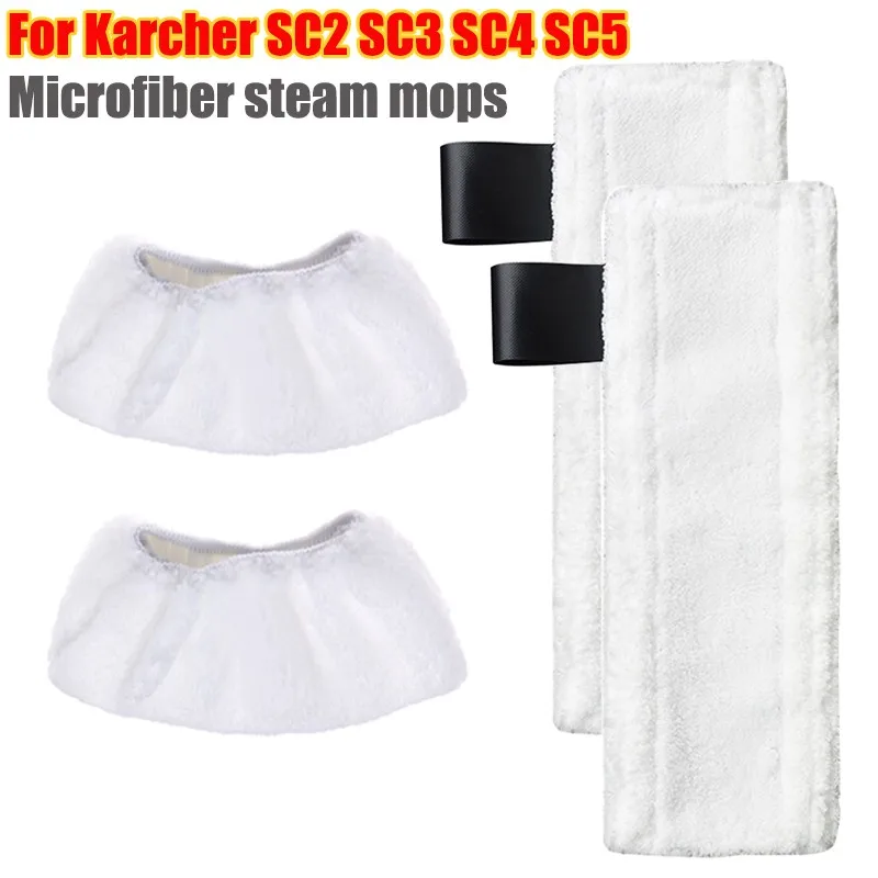 Replacement Rags Steam Mop Cloth For Karcher Easyfix SC2 SC3 SC4 SC5 Cleaning Pad Cover Microfiber Mop Steam Cleaner Accessories