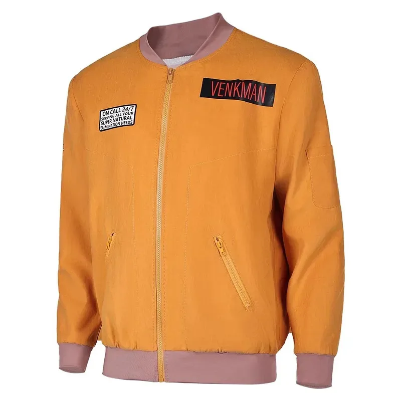 شبح منتهكيز تأثيري أنيمي ازياء الكبار سترة البيسبول معطف الرجال النساء هالوين كرنفال الدعاوى om[8