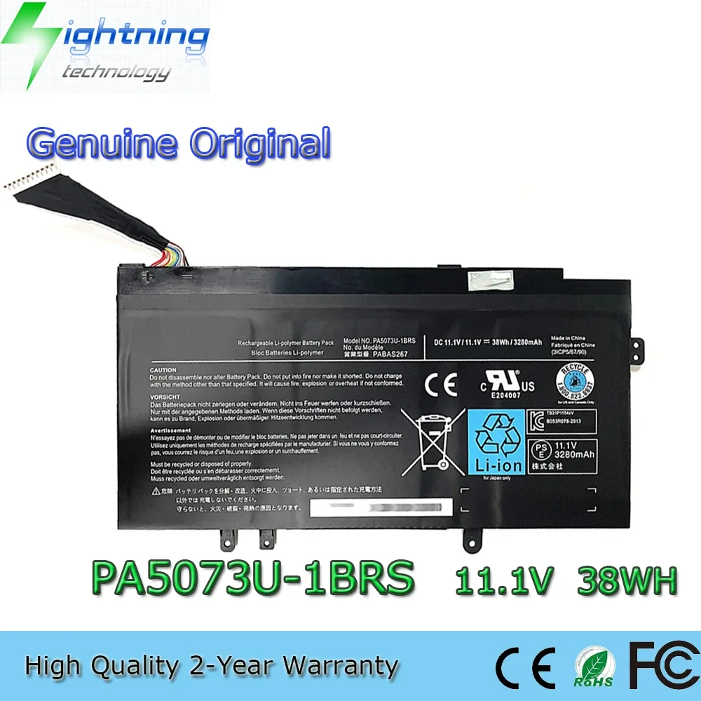 New Original PA5073U-1BRS 11.1V 3280Mah Laptop Battery for Toshiba Satellite U925T U920T series PABAS267