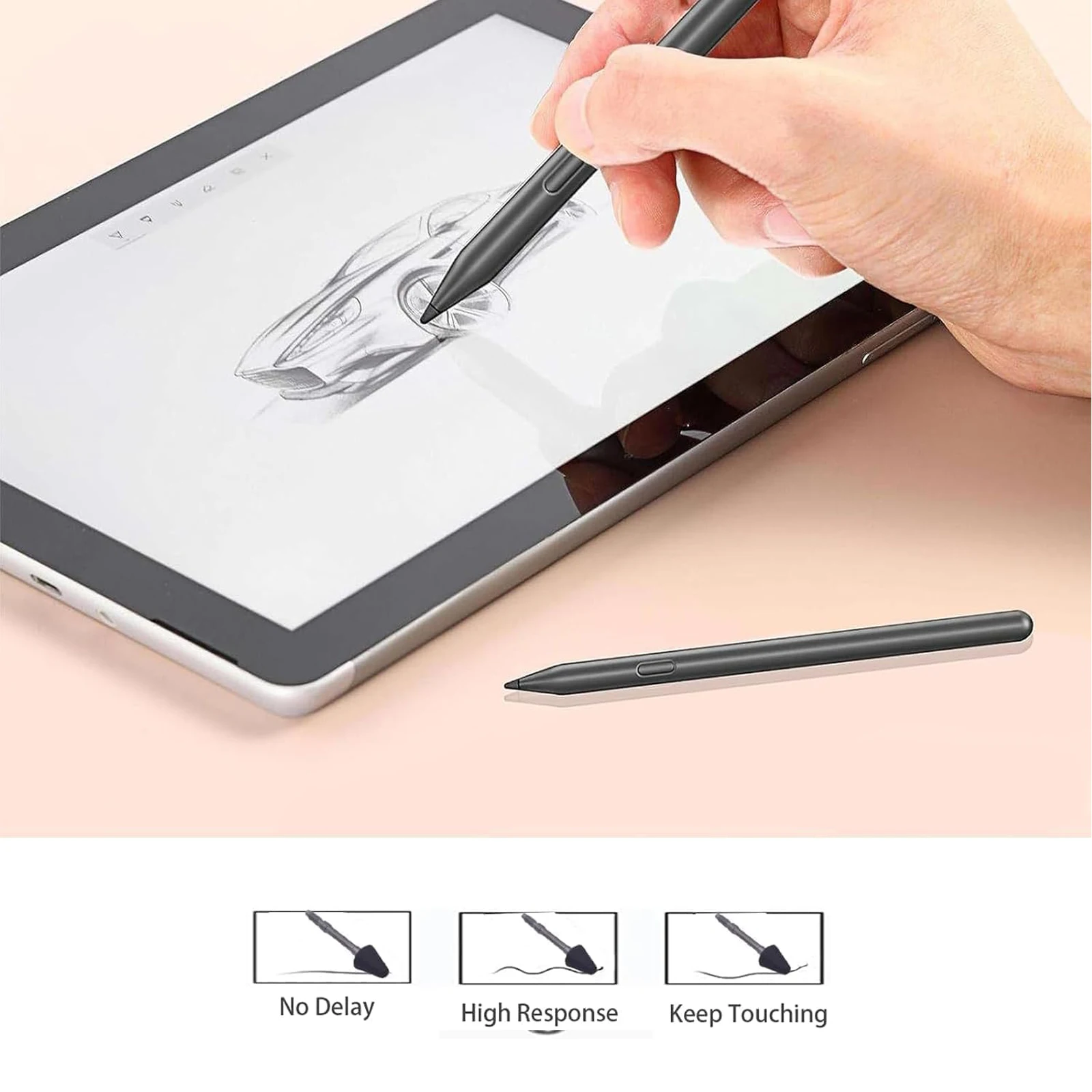 

Precision Pen 3 Nibs/Tips Replacement for Precision Pen 3 Nibs, Precision Control of The Pen Nibs 4096 Level Pressure Pen Tip