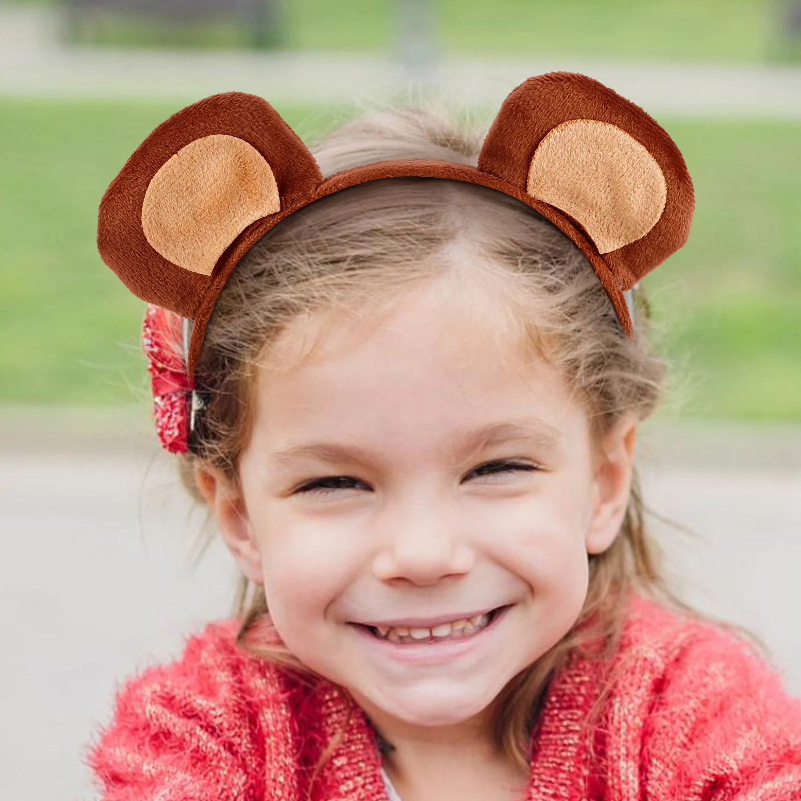 1 Set Monkey Ears Headband Tail Costume Accessories For Jungle Party Cosplay Halloween Fancy Dress Animal Role Play Props