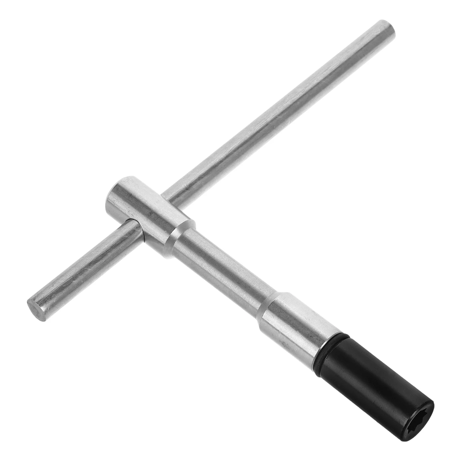 

Piano Tuning Tool Metal Hammer T-shaped Wrench and Repair Drums Percussion Keys Wrenches Tuner Black Socket