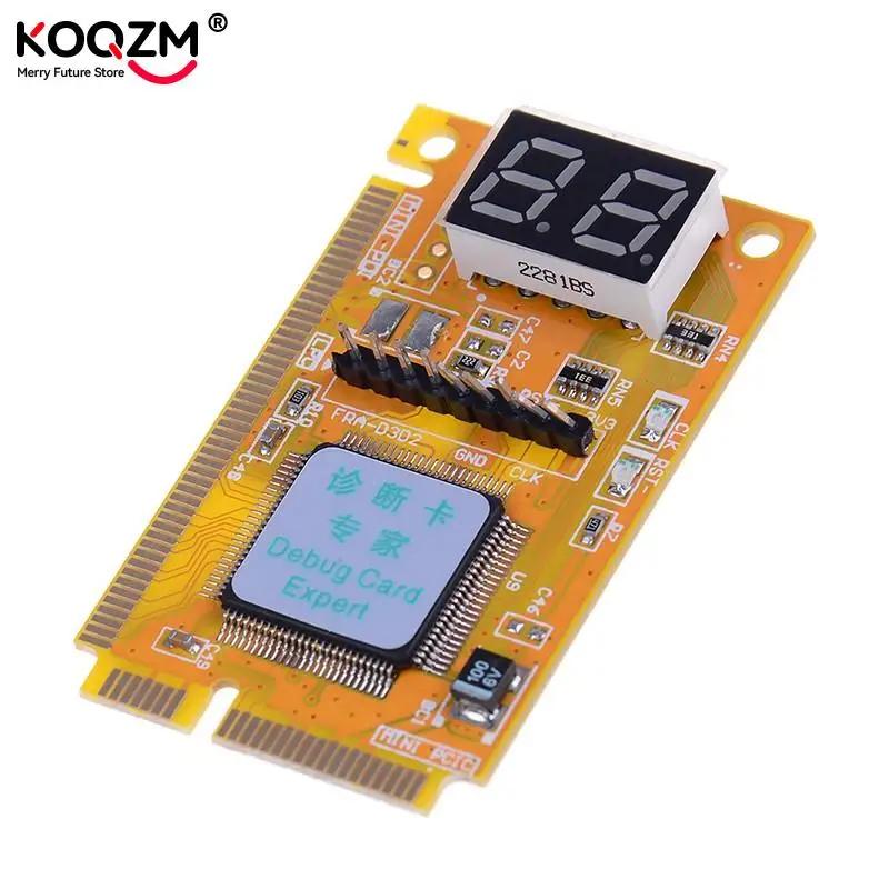 Многофункциональная 3 в 1 отладочная карта Expert Mini PCI PCI-E LPC, анализатор для ПК, ноутбуков, тестер er, диагностическая посттестовая карта, часть 5*3 см