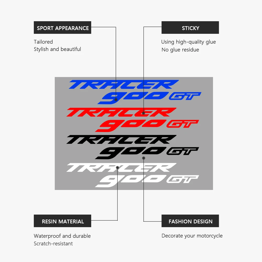 Мотоциклетные 3D наклейки, водонепроницаемая наклейка для Yamaha Tracer 900GT Tracer900GT 2019 2020 2021 2022