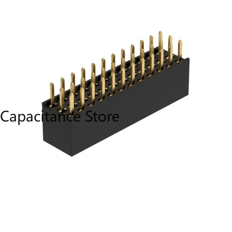 

10PCS 2.00mm female three row H6.35 black plastic Y-shaped terminal connector 180 degrees/90 degrees